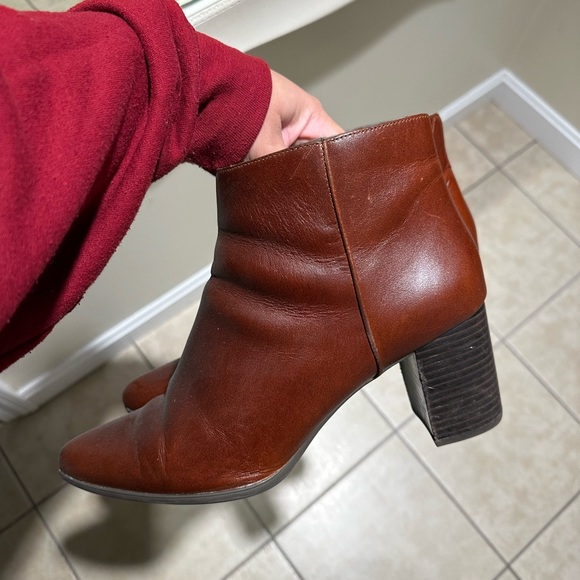 Rockport high heel leather boots size 11 - Picture 2 of 2